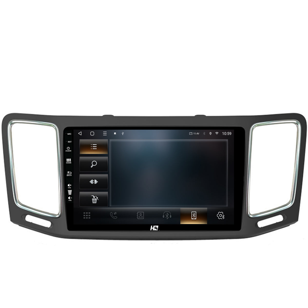 Navigatie HUB64 Volkswagen Sharan / Seat Alhambra (2012-2018), 4GB RAM, Android, Quadcore, DSP, GPS, Wi-FI, Carplay, Android Auto, USB, Bluetooth, Waze, Touchscreen, 9 inch