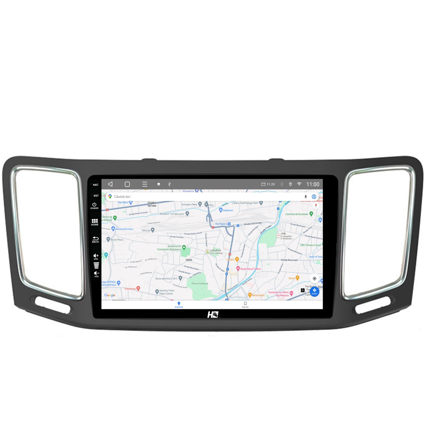 Navigatie HUB64 Volkswagen Sharan / Seat Alhambra (2010-2018), 8GB RAM, Android, Octacore, Slot Sim 4G, DSP, GPS, Wi-FI, Carplay, Android Auto, USB, Bluetooth, Waze, Touchscreen, 9 Inch