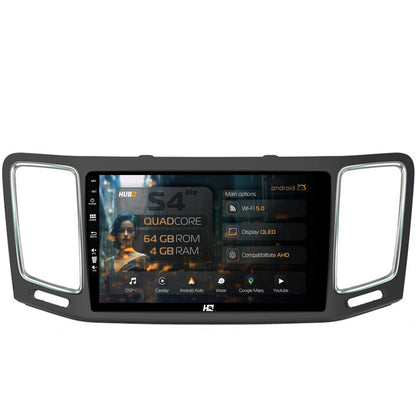 Navigatie HUB64 Volkswagen Sharan / Seat Alhambra (2012-2018), 4GB RAM, Android, Quadcore, DSP, GPS, Wi-FI, Carplay, Android Auto, USB, Bluetooth, Waze, Touchscreen, 9 inch