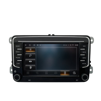 Navigatie HUB64 Volkswagen, Skoda, Seat, 2GB RAM, Android, GPS, Wi-FI, Carplay, Android Auto, USB, Bluetooth, Radio, Waze, Touchscreen, 7 inch