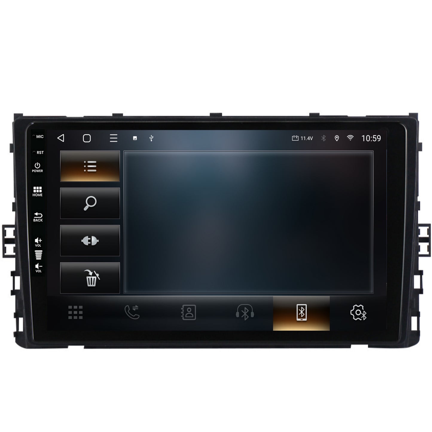 Navigatie HUB64 Volkswagen Arteon (2017+), 6GB RAM, Android, Octacore, Slot Sim 4G, DSP, GPS, Wi-FI, Carplay, Android Auto, USB, Bluetooth, Waze, Touchscreen, 9 Inch