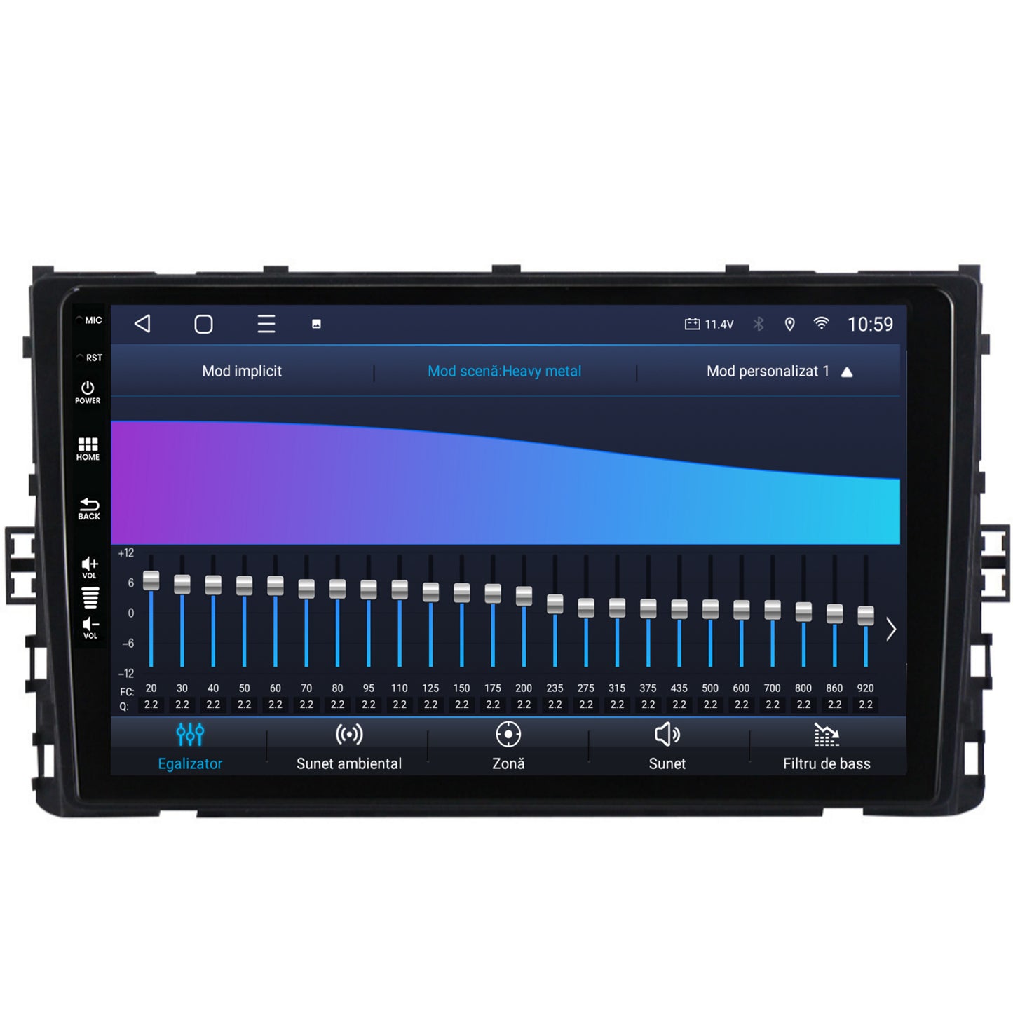 Navigatie HUB64 Volkswagen Arteon (2017+), 8GB RAM, Android, Octacore, Slot Sim 4G, DSP, GPS, Wi-FI, Carplay, Android Auto, USB, Bluetooth, Waze, Touchscreen, 9 Inch