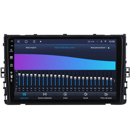 Navigatie HUB64 Volkswagen Arteon (2017+), 8GB RAM, Android, Octacore, Slot Sim 4G, DSP, GPS, Wi-FI, Carplay, Android Auto, USB, Bluetooth, Waze, Touchscreen, 9 Inch