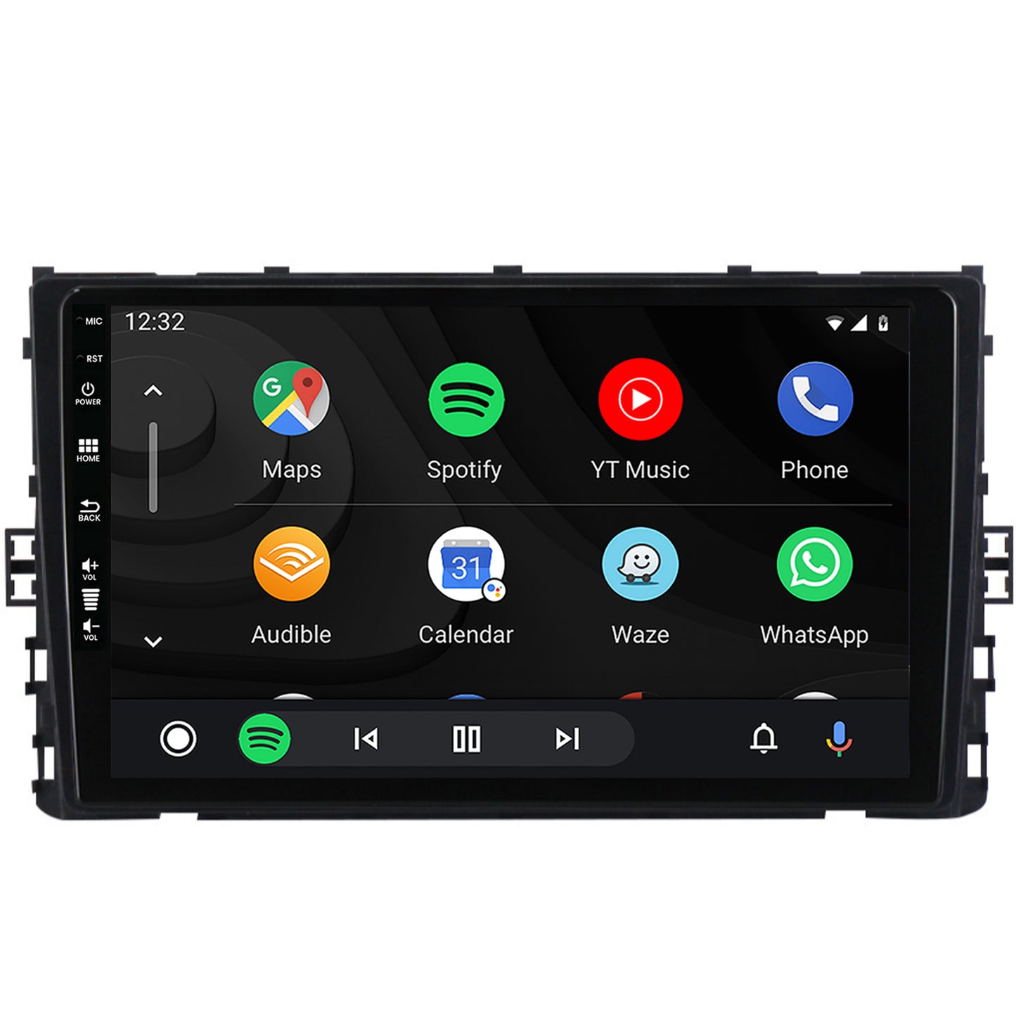 Navigatie HUB64 Volkswagen T-Cross (2018+), 4GB RAM, Android, Quadcore, DSP, GPS, Wi-FI, Carplay, Android Auto, USB, Bluetooth, Waze, Touchscreen, 9 inch