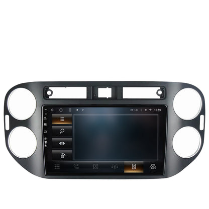 Navigatie HUB64 Volkswagen Tiguan (2010-2016), 4GB RAM, Android, Quadcore, DSP, GPS, Wi-FI, Carplay, Android Auto, USB, Bluetooth, Waze, Touchscreen, 9 inch