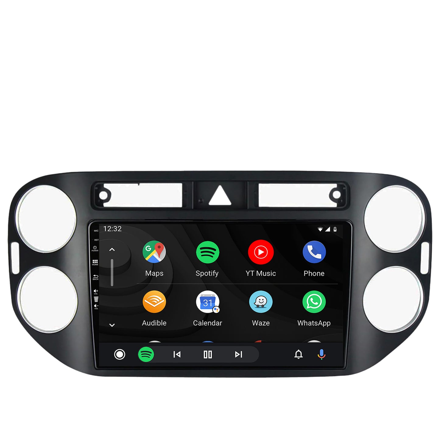 Navigatie HUB64 Volkswagen Tiguan (2008-2010) / VW Golf 5 Plus (2004-2012), 6GB RAM, Android, Octacore, Slot Sim 4G, DSP, GPS, Wi-FI, Carplay, Android Auto, USB, Bluetooth, Waze, Touchscreen, 9 Inc