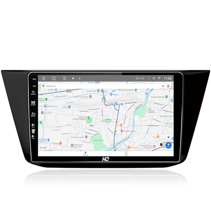 Navigatie HUB64 Volkswagen Tiguan (2016+), 6GB RAM, Android, Octacore, Slot Sim 4G, DSP, GPS, Wi-FI, Carplay, Android Auto, USB, Bluetooth, Waze, Touchscreen, 10.1 Inch