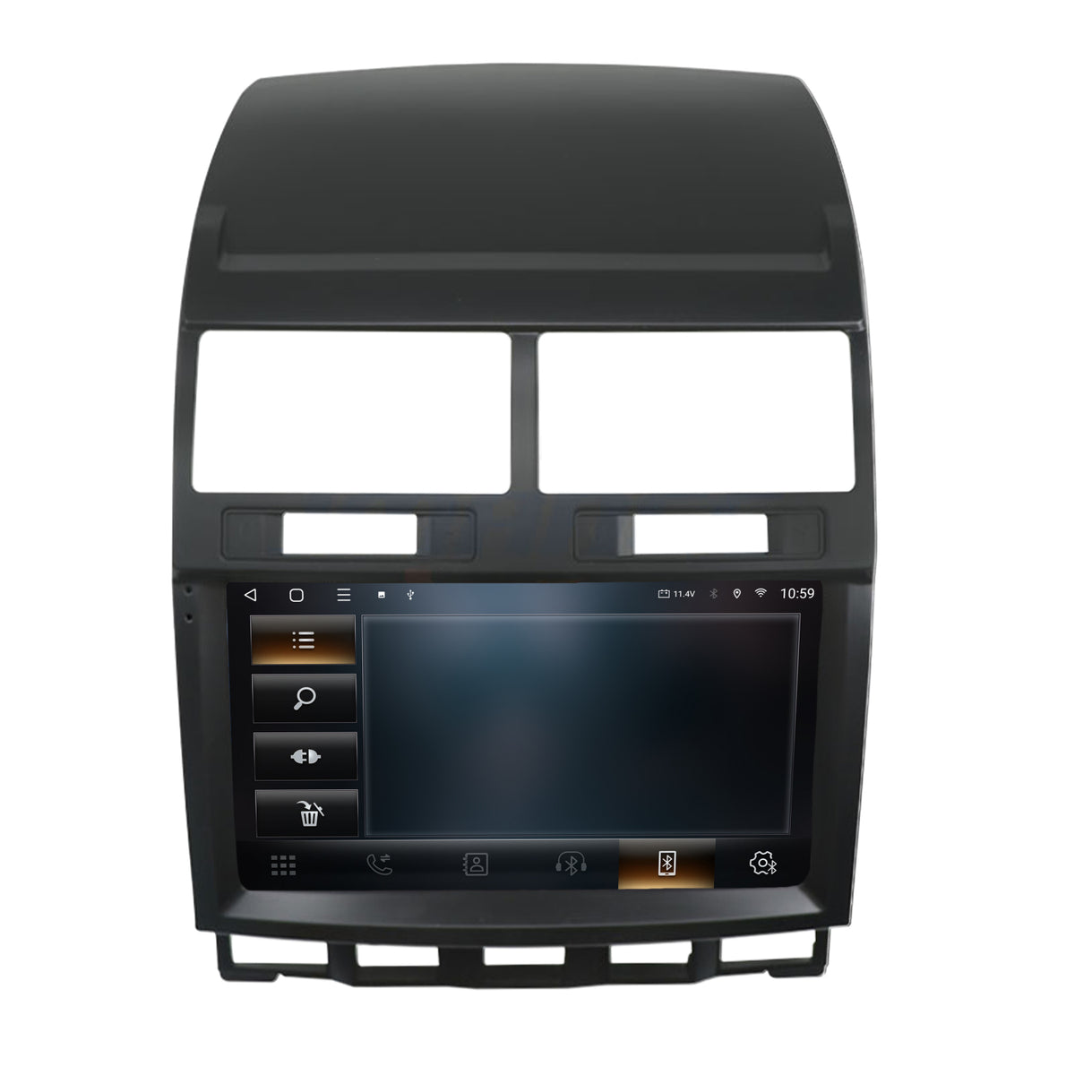 Navigatie HUB64 Volkswagen Touareg (2002-2011), 4GB RAM, Android, Quadcore, DSP, GPS, Wi-FI, Carplay, Android Auto, USB, Bluetooth, Waze, Touchscreen, 9 inch