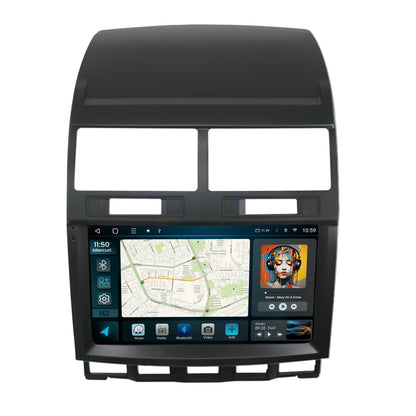 Navigatie HUB64 Volkswagen Touareg (2002-2011), 4GB RAM, Android, Quadcore, DSP, GPS, Wi-FI, Carplay, Android Auto, USB, Bluetooth, Waze, Touchscreen, 9 inch