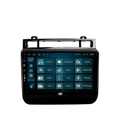Navigatie HUB64 Volkswagen Touareg (2010-2018), 2GB RAM, Android, GPS, Wi-FI, Carplay, Android Auto, USB, Bluetooth, Radio, Waze, Touchscreen, 9 inch