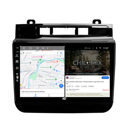 Navigatie HUB64 Volkswagen Touareg (2010-2018), 4GB RAM, Android, Quadcore, DSP, GPS, Wi-FI, Carplay, Android Auto, USB, Bluetooth, Waze, Touchscreen, 9 inch