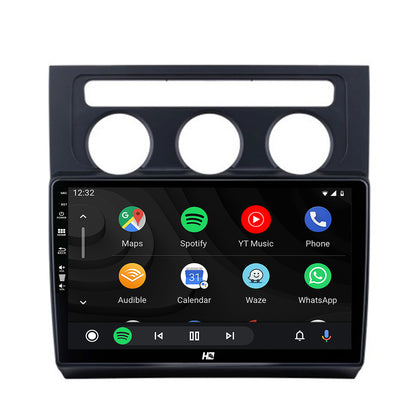 Navigatie HUB64 Volkswagen Touran (2003-2010), 2GB RAM, Android, GPS, Wi-FI, Carplay, Android Auto, USB, Bluetooth, Radio, Waze, Touchscreen, 10.1 inch