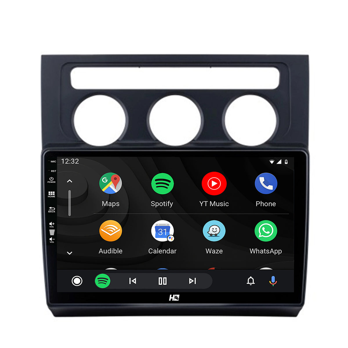 Navigatie HUB64 Volkswagen Touran (2003-2010), 4GB RAM, Android, Octacore, Slot Sim 4G, DSP, GPS, Wi-FI, Carplay, Android Auto, USB, Bluetooth, Waze, Touchscreen, 10.1 Inch