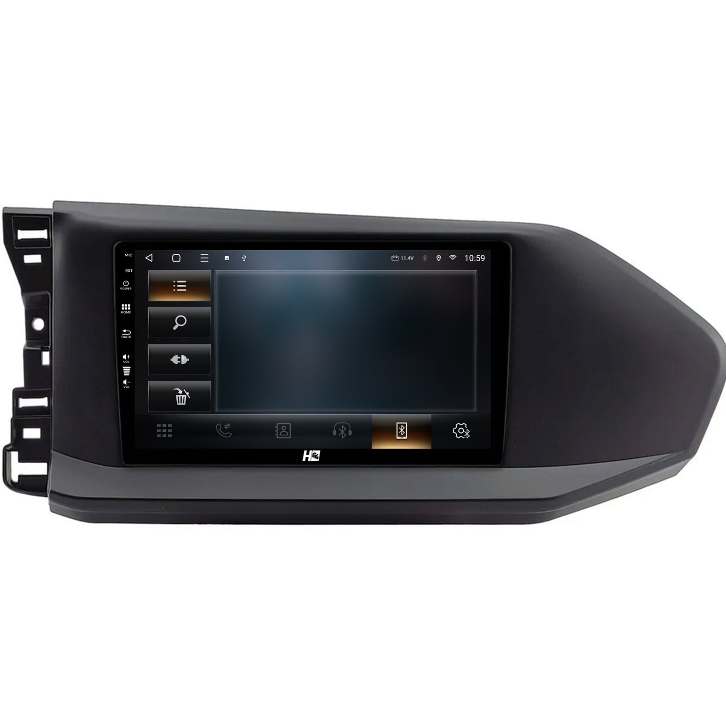 Navigatie HUB64 Volkswagen Caddy (2023+), 4GB RAM, Android, Octacore, Slot Sim 4G, DSP, GPS, Wi-FI, Carplay, Android Auto, USB, Bluetooth, Waze, Touchscreen, 9 Inch