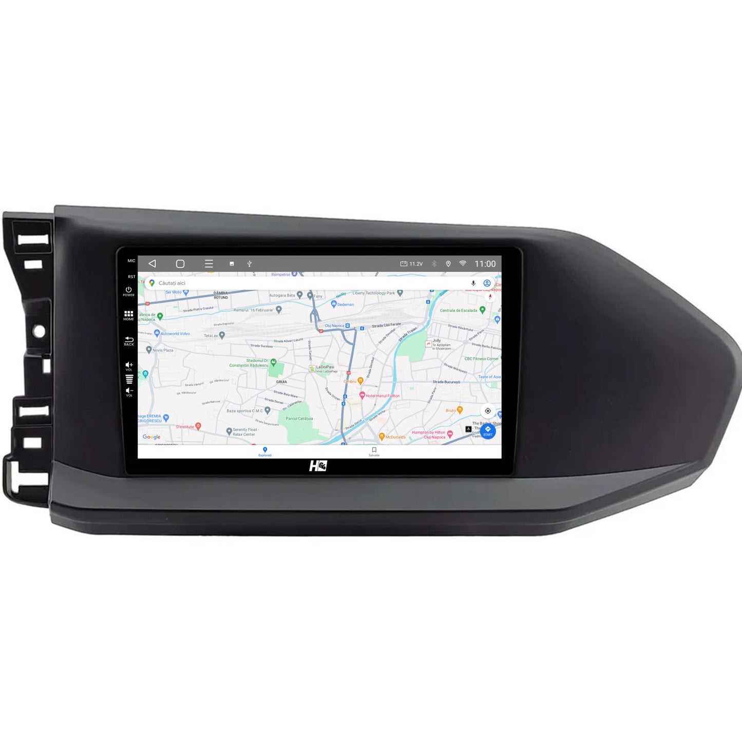 Navigatie HUB64 Volkswagen Caddy (2023+), 4GB RAM, Android, Octacore, Slot Sim 4G, DSP, GPS, Wi-FI, Carplay, Android Auto, USB, Bluetooth, Waze, Touchscreen, 9 Inch
