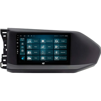 Navigatie HUB64 Volkswagen Caddy (2023+), 8GB RAM, Android, Octacore, Slot Sim 4G, DSP, GPS, Wi-FI, Carplay, Android Auto, USB, Bluetooth, Waze, Touchscreen, 9 Inch