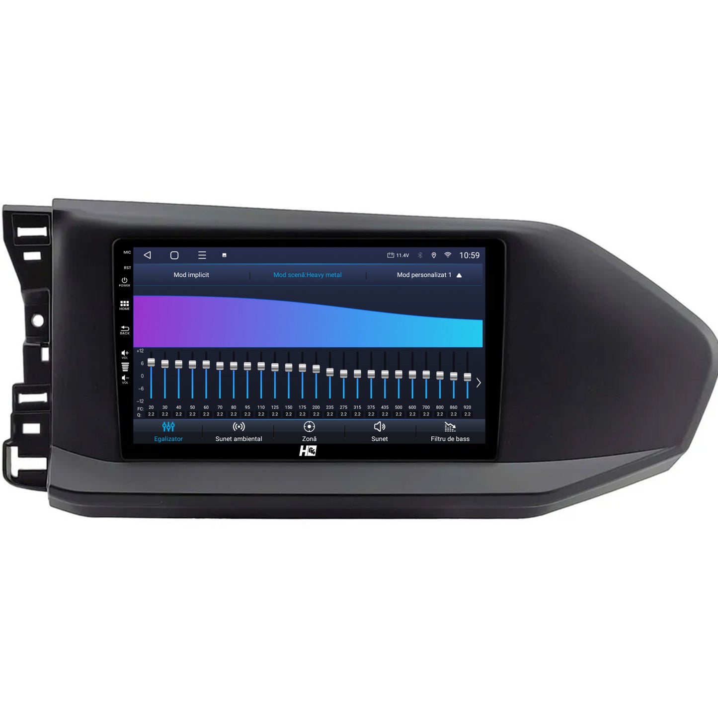 Navigatie HUB64 Volkswagen Caddy (2023+), 8GB RAM, Android, Octacore, Slot Sim 4G, DSP, GPS, Wi-FI, Carplay, Android Auto, USB, Bluetooth, Waze, Touchscreen, 9 Inch