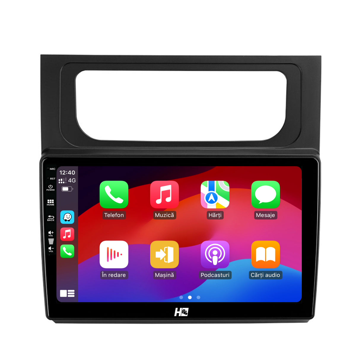 Navigatie HUB64 Volkswagen Touran (2010-2016), 4GB RAM, Android, Quadcore, DSP, GPS, Wi-FI, Carplay, Android Auto, USB, Bluetooth, Waze, Touchscreen, 10.1 Inch