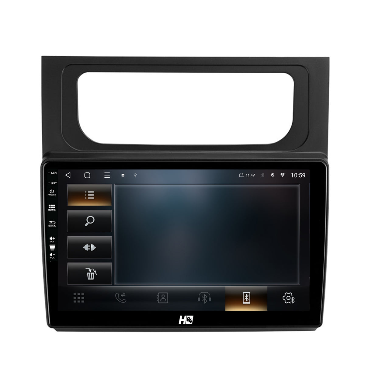 Navigatie HUB64 Volkswagen Touran (2010-2016), 4GB RAM, Android, Quadcore, DSP, GPS, Wi-FI, Carplay, Android Auto, USB, Bluetooth, Waze, Touchscreen, 10.1 Inch