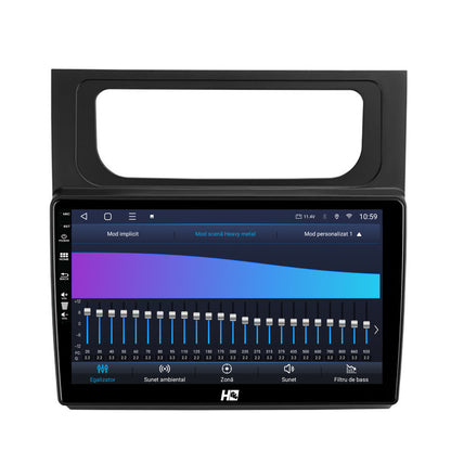 Navigatie HUB64 Volkswagen Touran (2010-2016), 6GB RAM, Android, Octacore, Slot Sim 4G, DSP, GPS, Wi-FI, Carplay, Android Auto, USB, Bluetooth, Waze, Touchscreen, 10.1 Inch