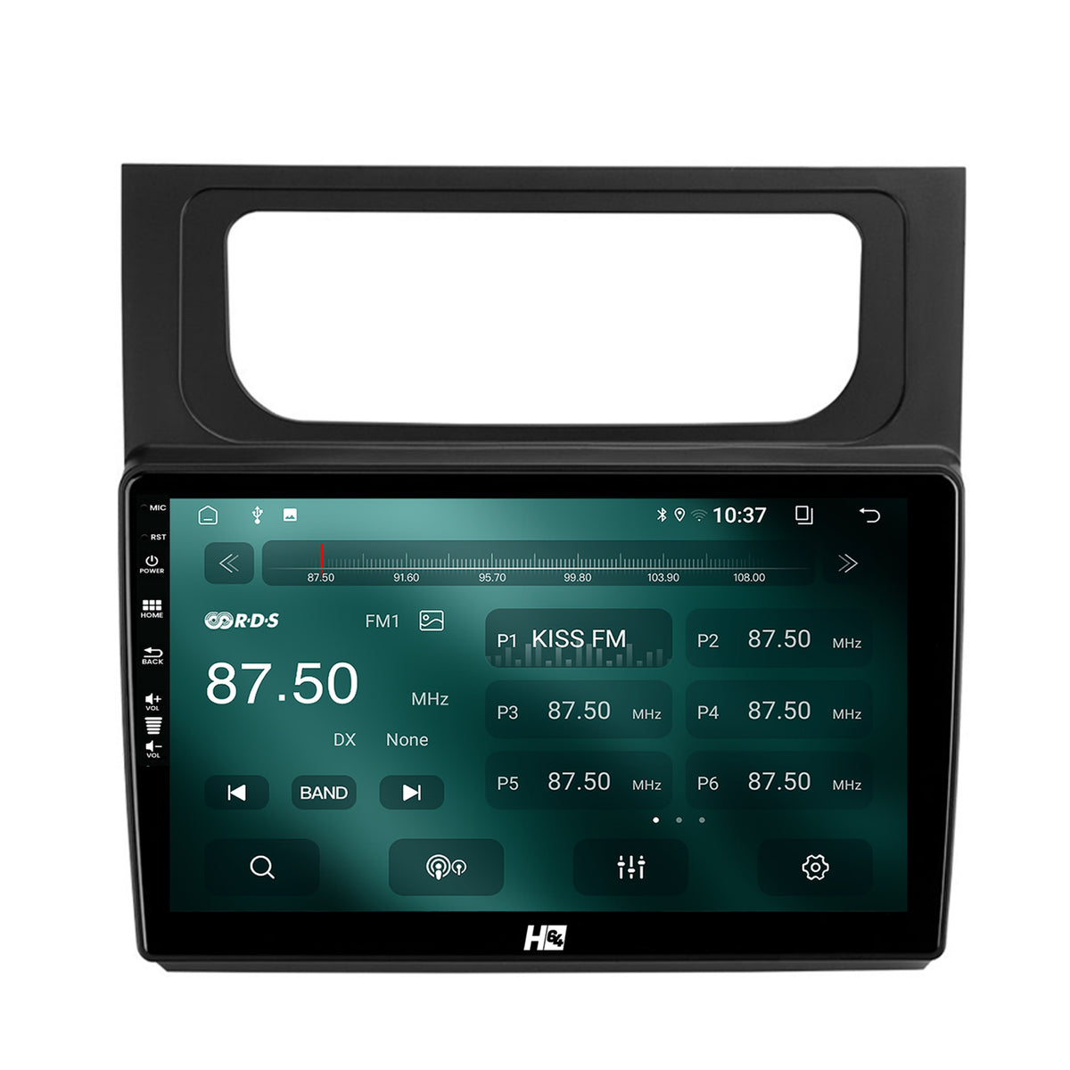 Navigatie HUB64 Volkswagen Touran (2010-2016), 2GB RAM, Android, GPS, Wi-FI, Carplay, Android Auto, USB, Bluetooth, Radio, Waze, Touchscreen, 10.1 inch