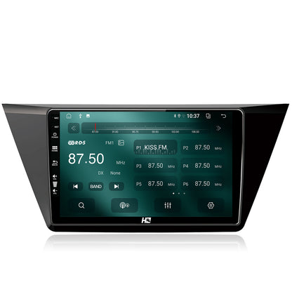 Navigatie HUB64 Volkswagen Touran (2016+), 2GB RAM, Android, GPS, Wi-FI, Carplay, Android Auto, USB, Bluetooth, Radio, Waze, Touchscreen, 10.1 inch