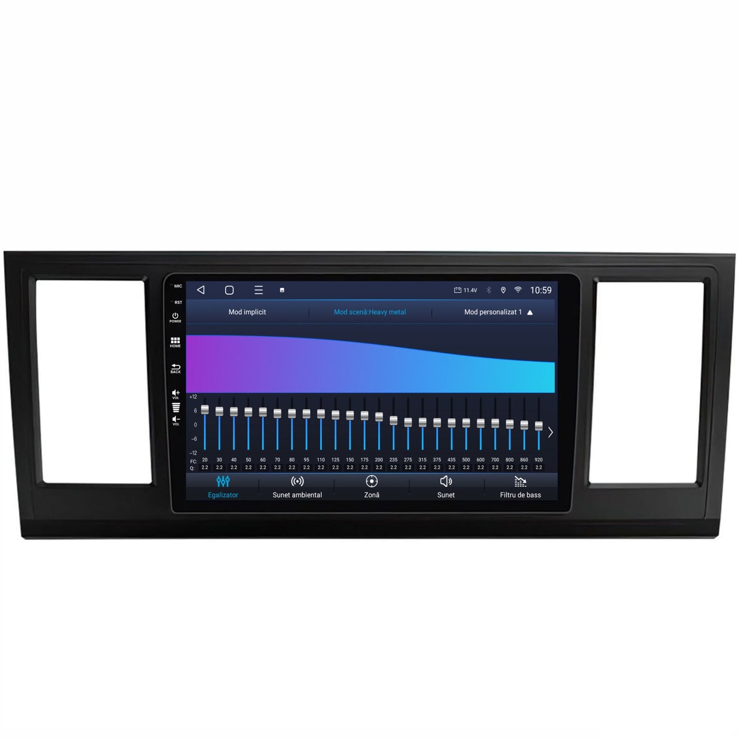 Navigatie HUB64 Volkswagen Transporter / Caravelle / Multivan T6 (2015+), 8GB RAM, Android, Octacore, Slot Sim 4G, DSP, GPS, Wi-FI, Carplay, Android Auto, USB, Bluetooth, Waze, Touchscreen, 9 Inch