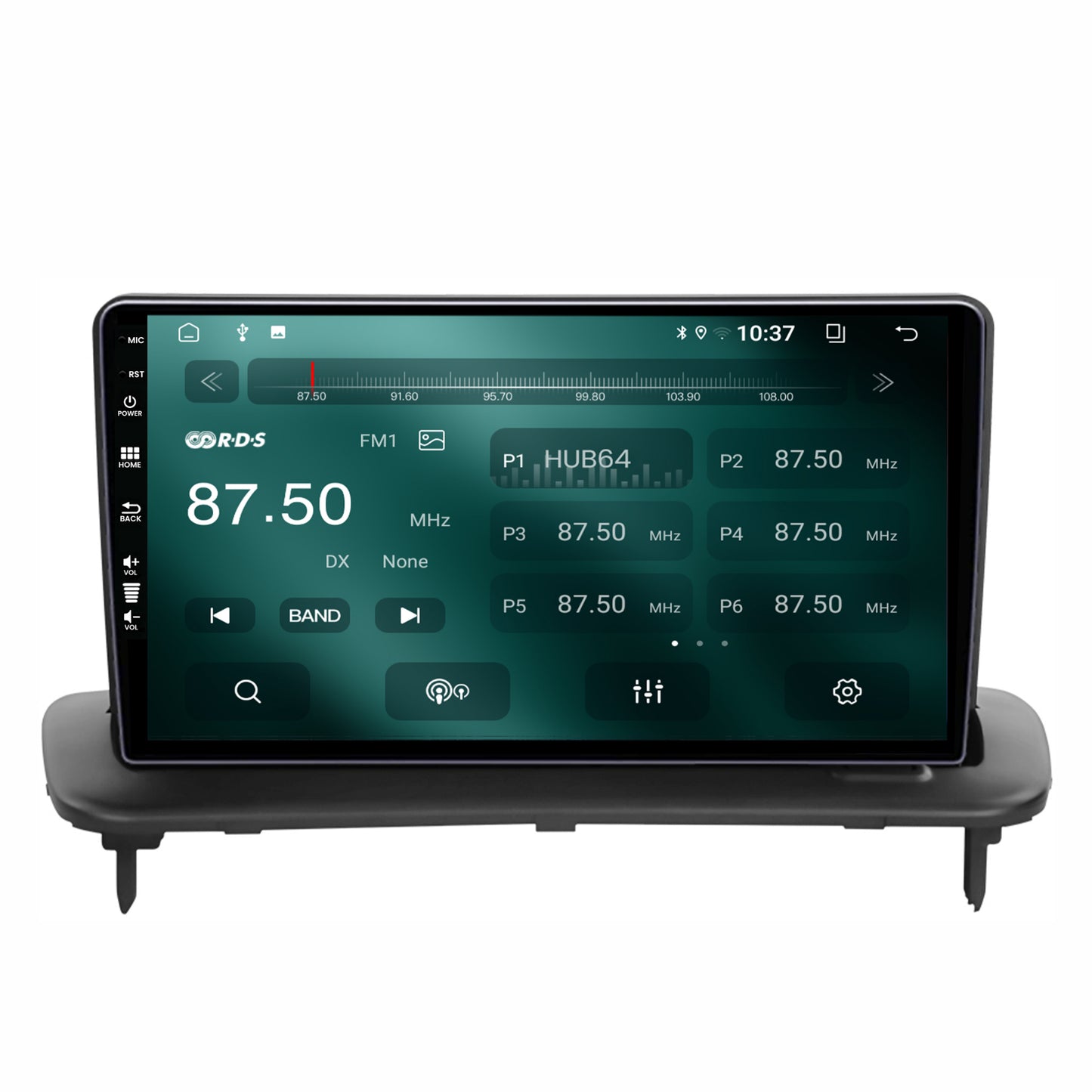 Navigatie HUB64 Volvo C40 C30 S40 C70 V50 (2004-2012), 2GB RAM, Android, GPS, Wi-FI, Carplay, Android Auto, USB, Bluetooth, Radio, Waze, Touchscreen, 9 inch