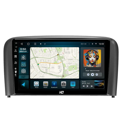 Navigatie HUB64 Volvo S80 (1998-2004), 6GB RAM, Android, Octacore, Slot Sim 4G, DSP, GPS, Wi-FI, Carplay, Android Auto, USB, Bluetooth, Waze, Touchscreen, 9 Inch