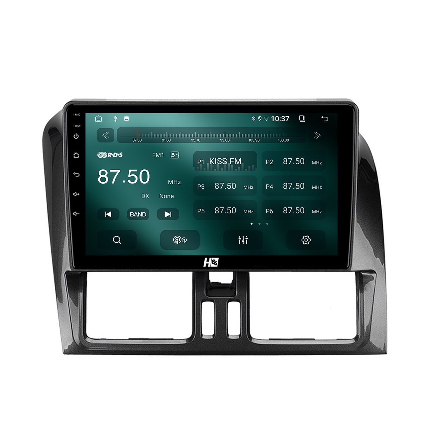 Navigatie HUB64 Volvo XC60 (2013-2019), 2GB RAM, Android, GPS, Wi-FI, Carplay, Android Auto, USB, Bluetooth, Radio, Waze, Touchscreen, 9 inch