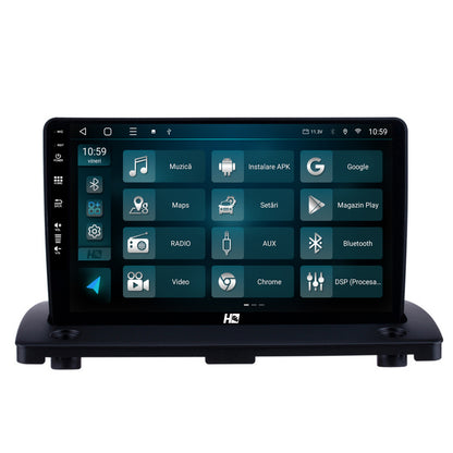Navigatie HUB64 Volvo XC90 (2002-2014), 4GB RAM, Android, Octacore, Slot Sim 4G, DSP, GPS, Wi-FI, Carplay, Android Auto, USB, Bluetooth, Waze, Touchscreen, 9 inch
