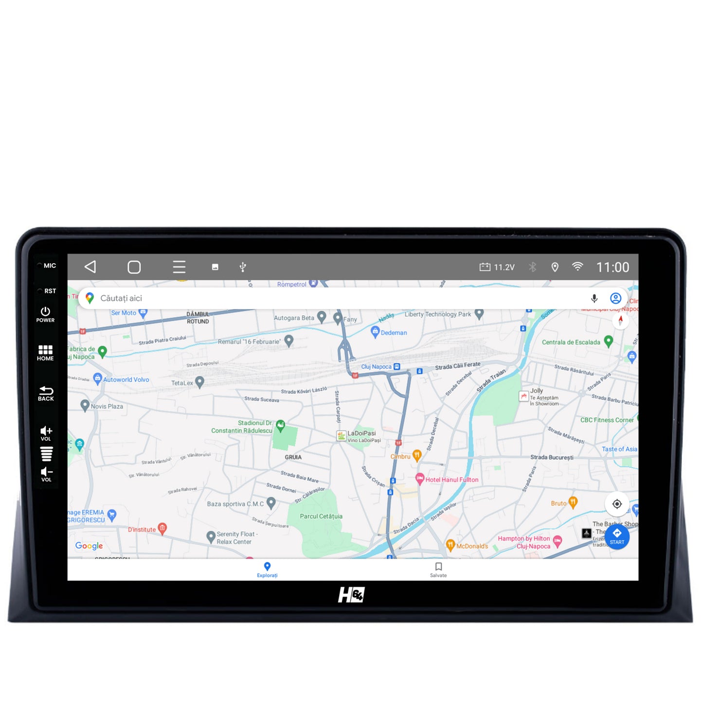 Navigatie HUB64 VW Multivan T5 (2003-2015), 6GB RAM, Android, Octacore, Slot Sim 4G, DSP, GPS, Wi-FI, Carplay, Android Auto, USB, Bluetooth, Waze, Touchscreen, 9 Inch