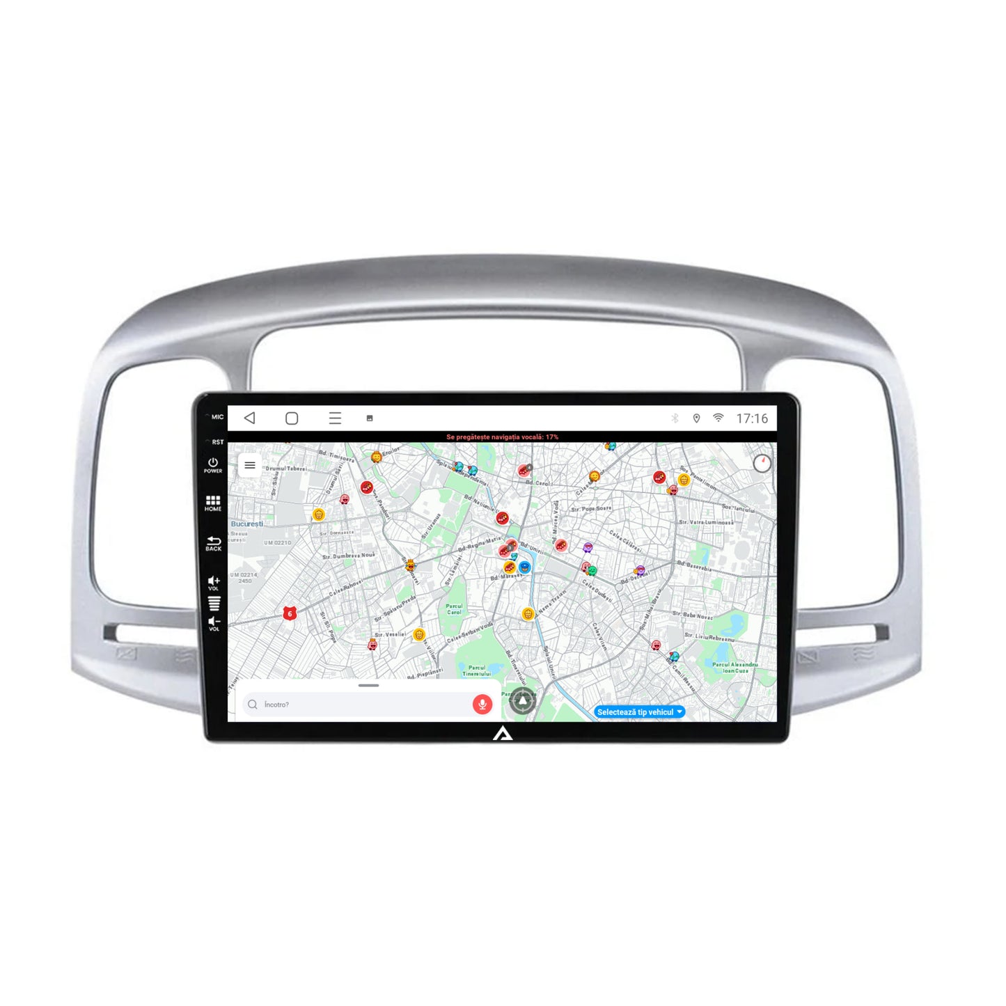 Navigatie Hyundai Accent (2006-2011), Android, E-Octacore / 2GB RAM + 32GB ROM, 9 Inch - AD-BGE9002+AD-BGRKIT211