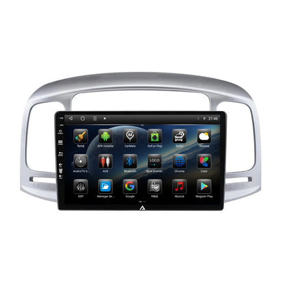 Navigatie Hyundai Accent (2006-2011), Android, P-Octacore / 2GB RAM + 32GB ROM, 9 Inch - AD-BGP9002+AD-BGRKIT212