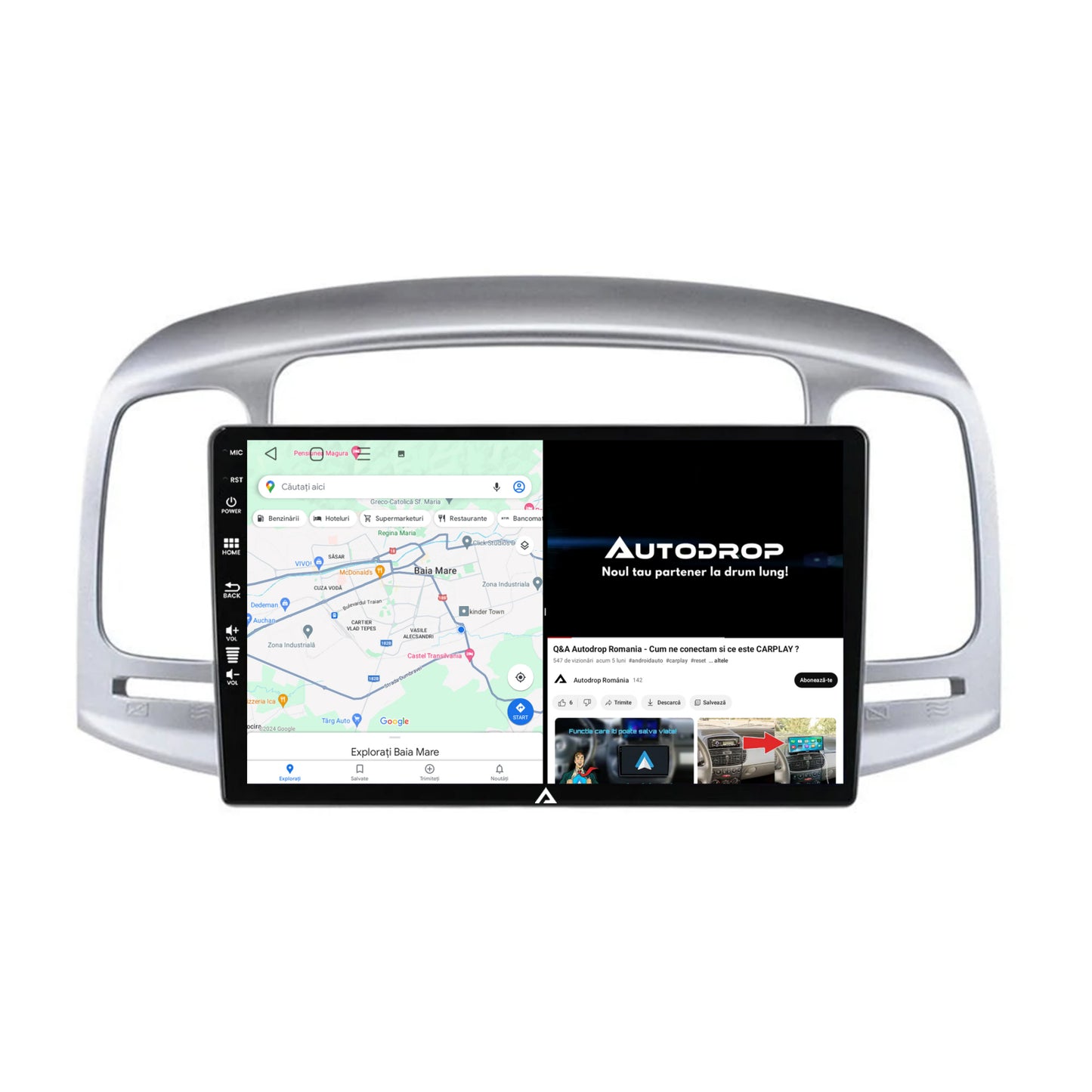 Navigatie Hyundai Accent (2006-2011), Android, A-Octacore / 4GB RAM + 64GB ROM, 9 Inch - AD-BGA9004+AD-BGRKIT211