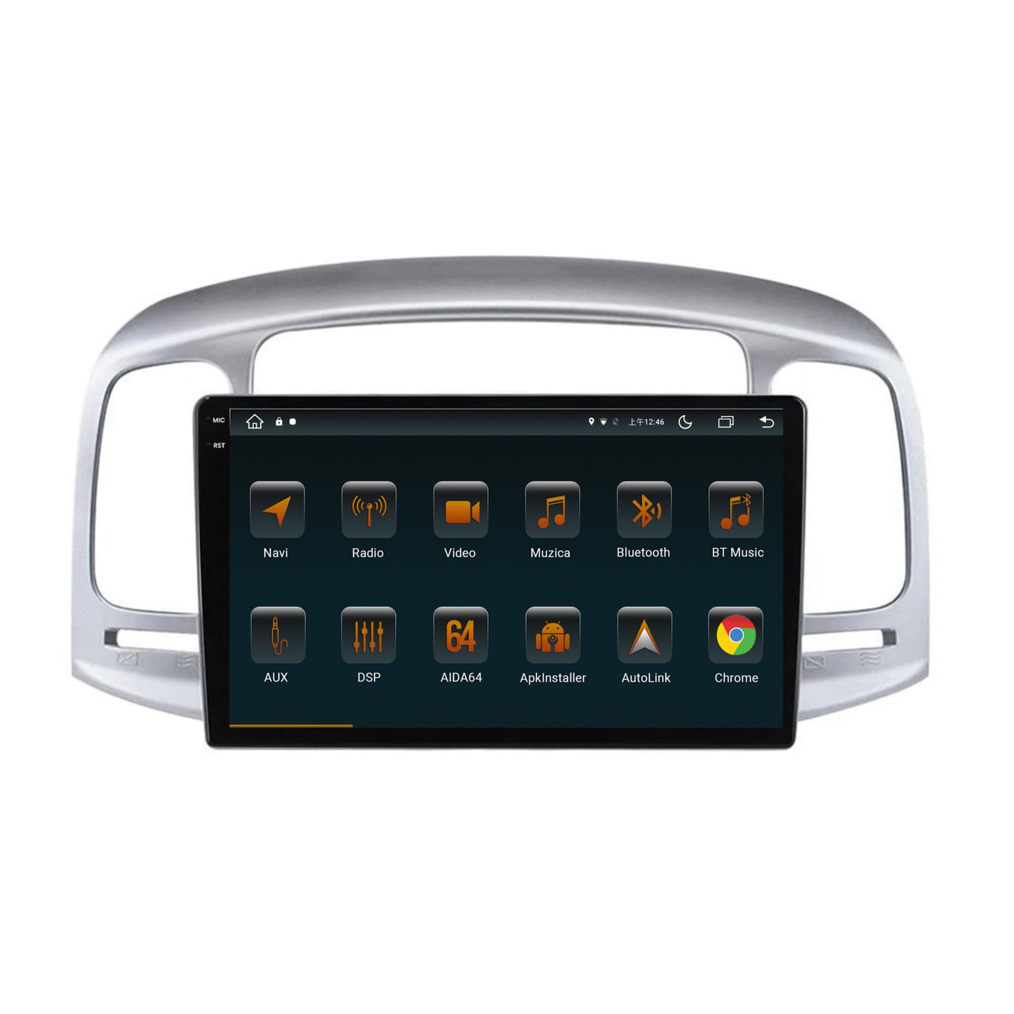 Navigatie Hyundai Accent (2006-2011), Android, V-Octacore / 4GB RAM + 64GB ROM, 9.5 Inch - AD-BGV9004+AD-BGRKIT211