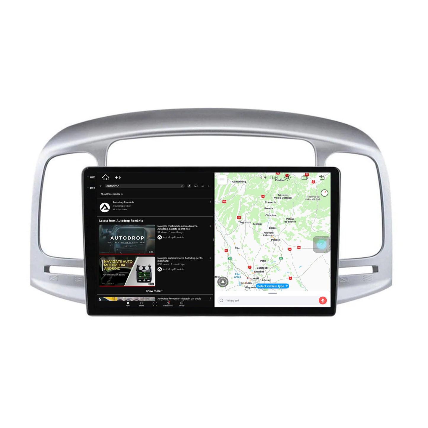 Navigatie Hyundai Accent (2006-2011), Android, V-Octacore / 4GB RAM + 64GB ROM, 9.5 Inch - AD-BGV9004+AD-BGRKIT211