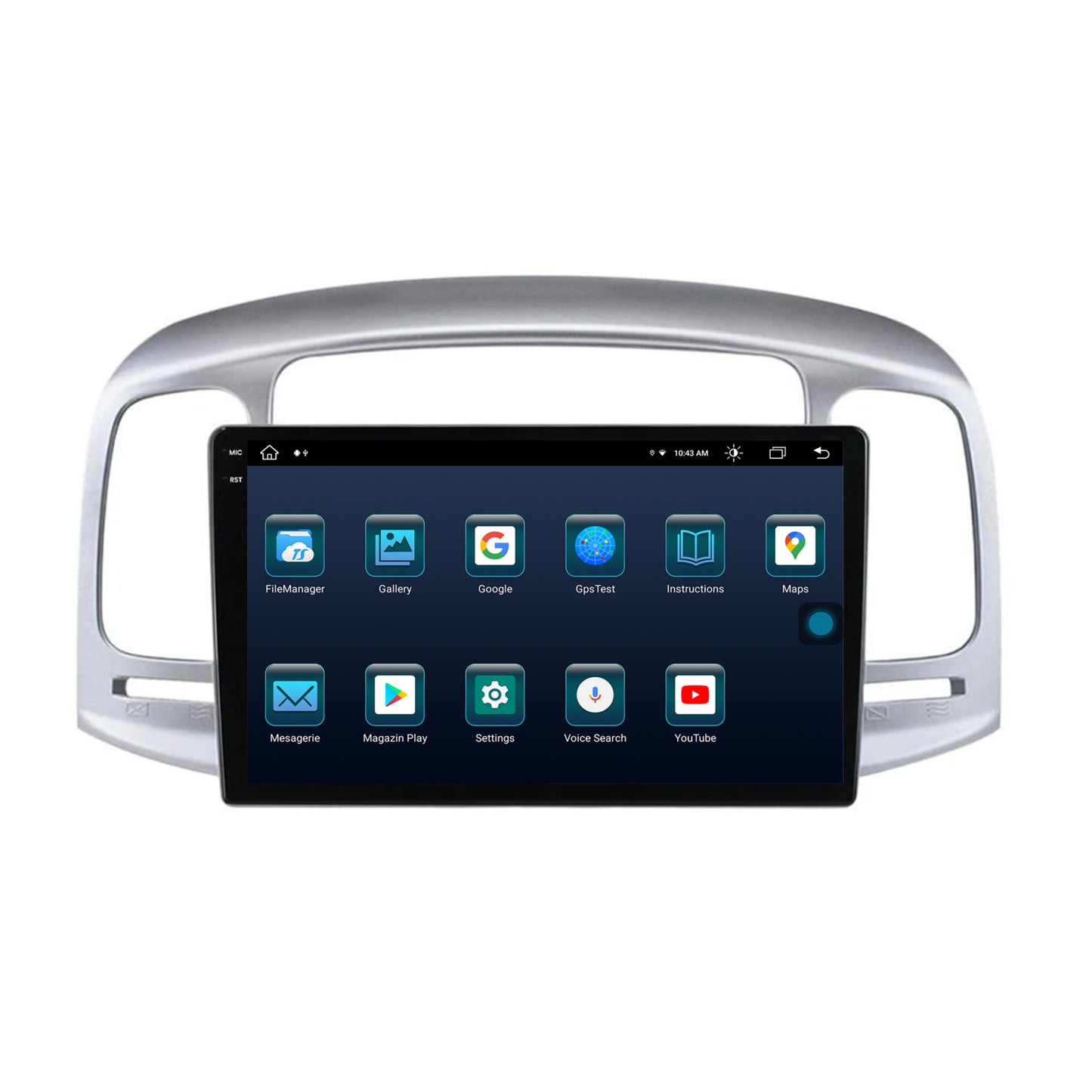 Navigatie Hyundai Accent (2006-2011), Android, X-Octacore / 8GB RAM + 256GB ROM, 9.5 Inch - AD-BGX9008+AD-BGRKIT211