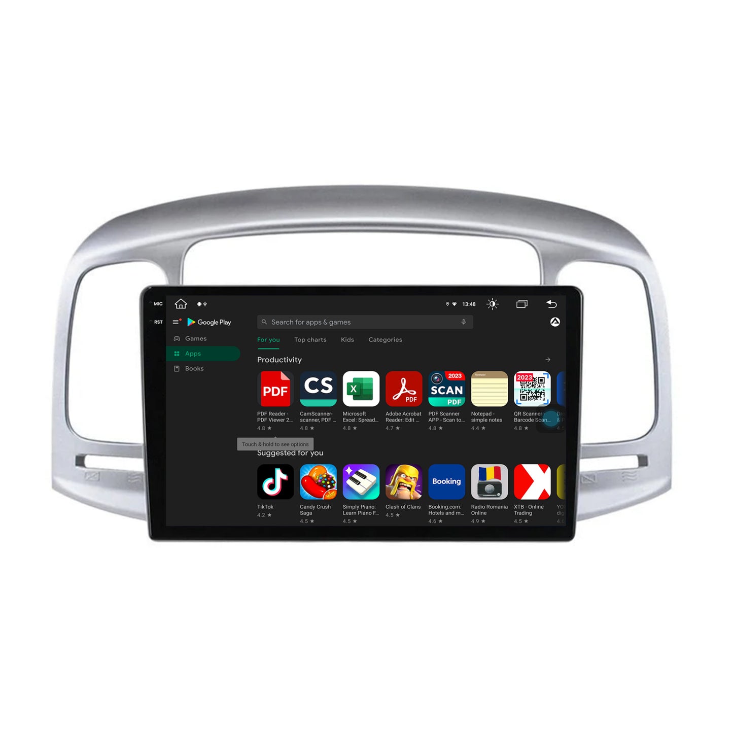 Navigatie Hyundai Accent (2006-2011), Android, X-Octacore / 8GB RAM + 256GB ROM, 9.5 Inch - AD-BGX9008+AD-BGRKIT211
