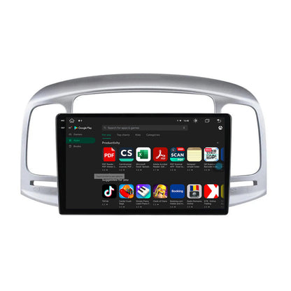Navigatie Hyundai Accent (2006-2011), Android, X-Octacore / 8GB RAM + 256GB ROM, 9.5 Inch - AD-BGX9008+AD-BGRKIT211