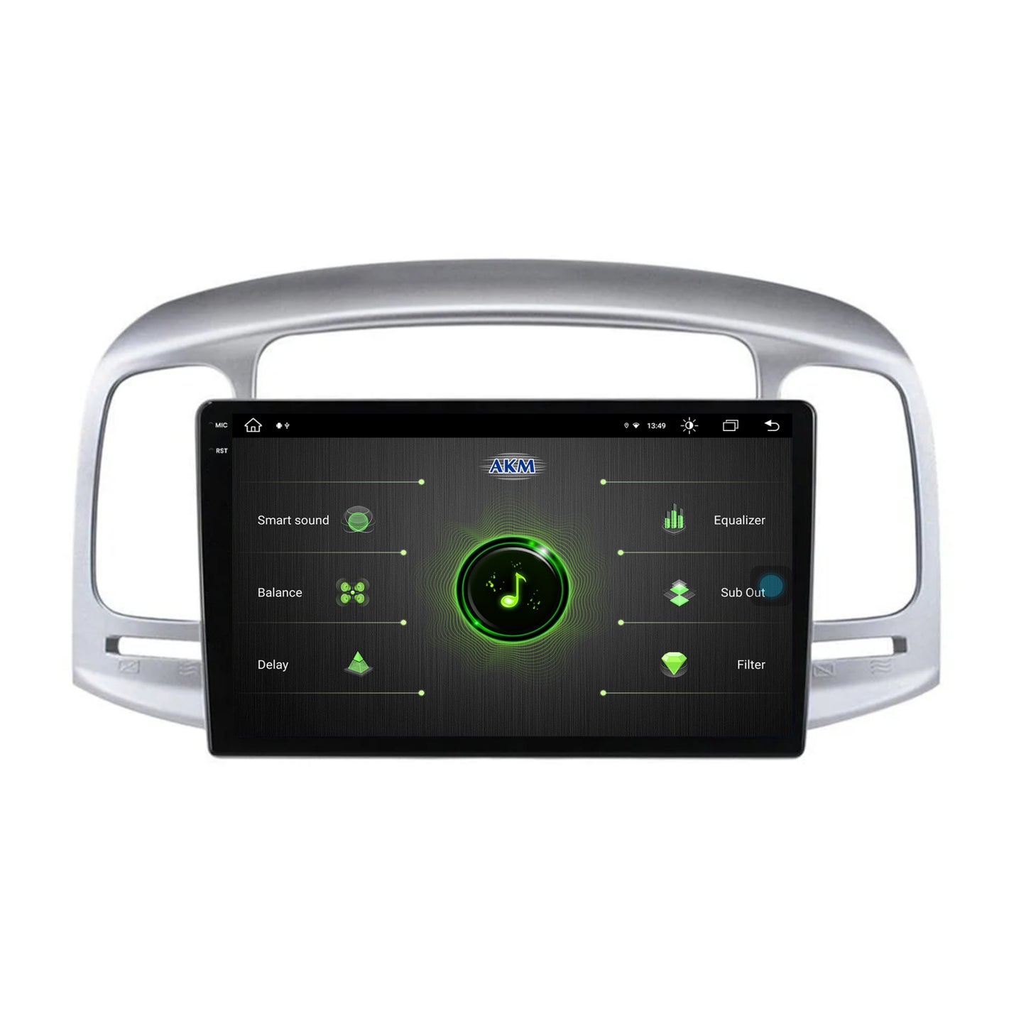 Navigatie Hyundai Accent (2006-2011), Android, X-Octacore / 8GB RAM + 256GB ROM, 9.5 Inch - AD-BGX9008+AD-BGRKIT211