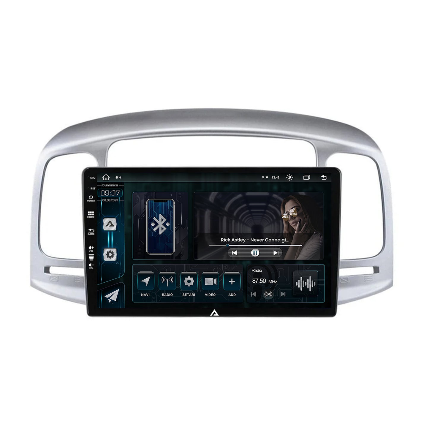 Navigatie Hyundai Accent (2006-2011), Android, Z-Octacore / 8GB RAM + 256GB ROM, 9 Inch - AD-BGZ9008+AD-BGRKIT211