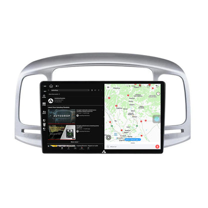 Navigatie Hyundai Accent (2006-2011), Android, Z-Octacore / 8GB RAM + 256GB ROM, 9 Inch - AD-BGZ9008+AD-BGRKIT211