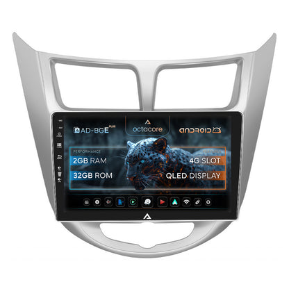 Navigatie Hyundai Accent (2011-2016), Android, E-Octacore / 2GB RAM + 32GB ROM, 9 Inch - AD-BGE9002+AD-BGRKIT212