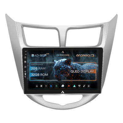 Navigatie Hyundai Accent (2011-2016), Android, P-Octacore / 2GB RAM + 32GB ROM, 9 Inch - AD-BGP9002+AD-BGRKIT212