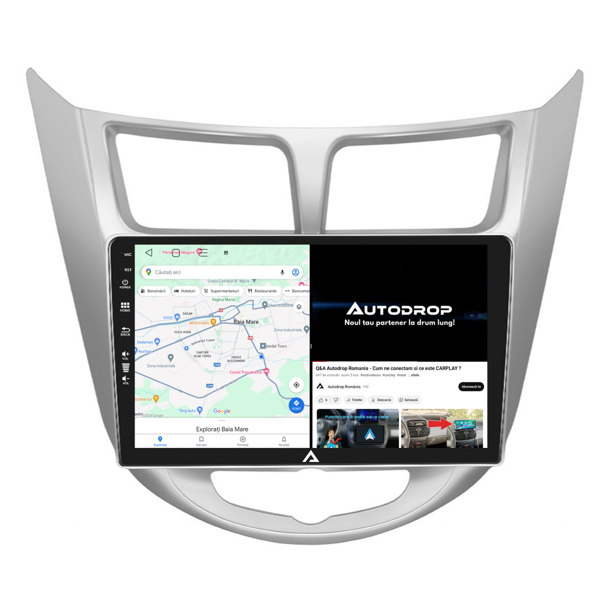 Navigatie Hyundai Accent (2011-2016), Android, E-Octacore / 2GB RAM + 32GB ROM, 9 Inch - AD-BGE9002+AD-BGRKIT212