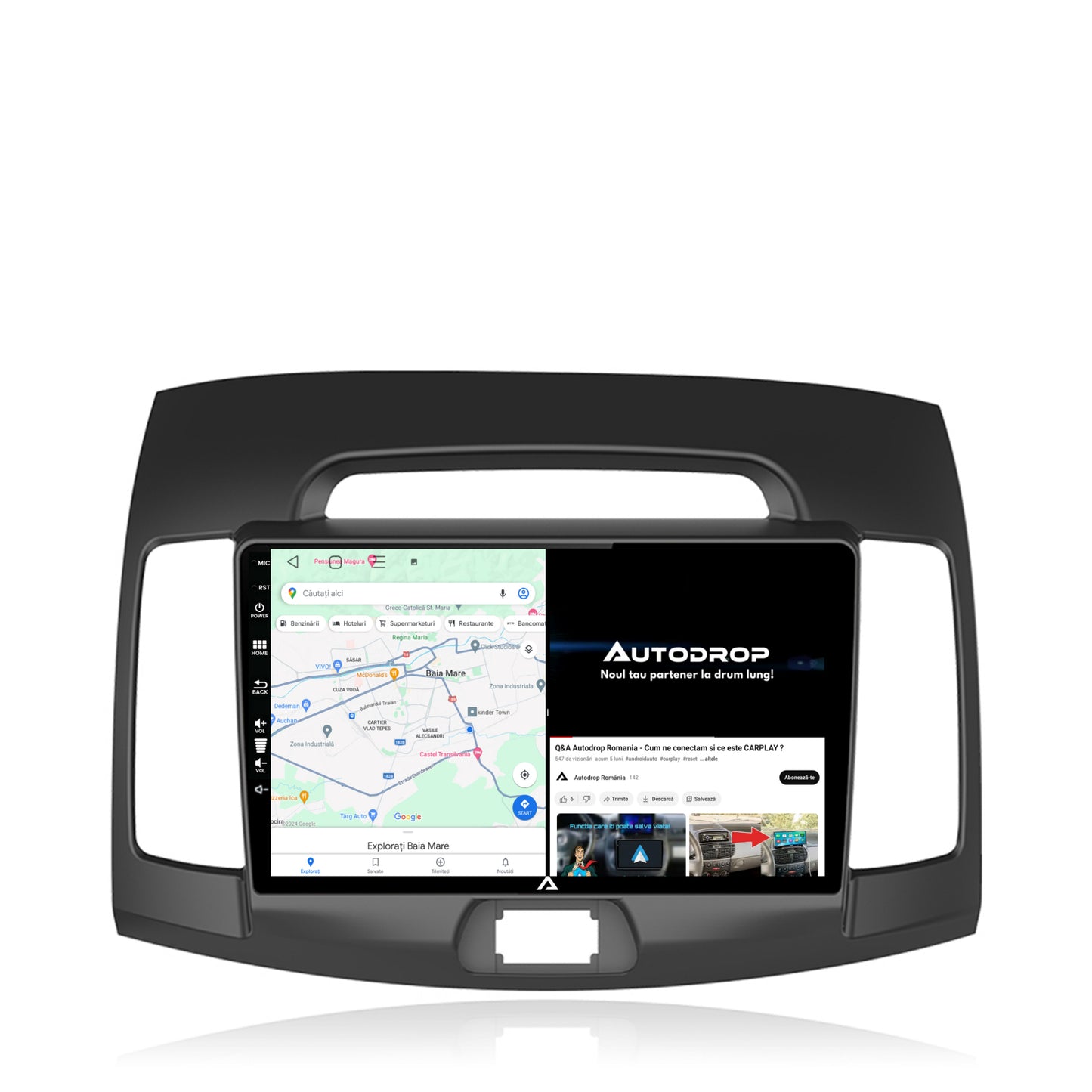 Navigatie Hyundai Elantra (2006-2011), Android, P-Octacore / 2GB RAM + 32GB ROM, 9 Inch - AD-BGP9002+AD-BGRKIT178