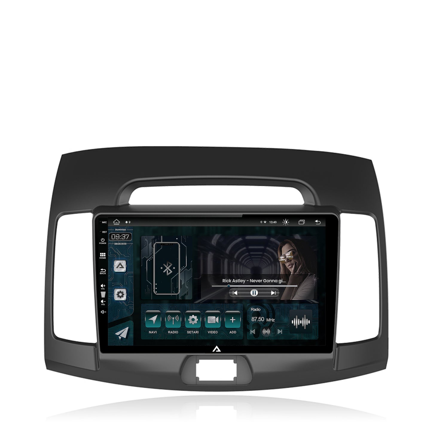 Navigatie Hyundai Elantra (2006-2011), Android, Z-Octacore / 8GB RAM + 256GB ROM, 9 Inch - AD-BGZ9008+AD-BGRKIT178