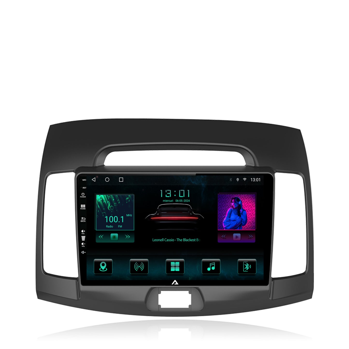Navigatie Hyundai Elantra (2006-2011), Android, A-Octacore / 4GB RAM + 64GB ROM, 9 Inch - AD-BGA9004+AD-BGRKIT178