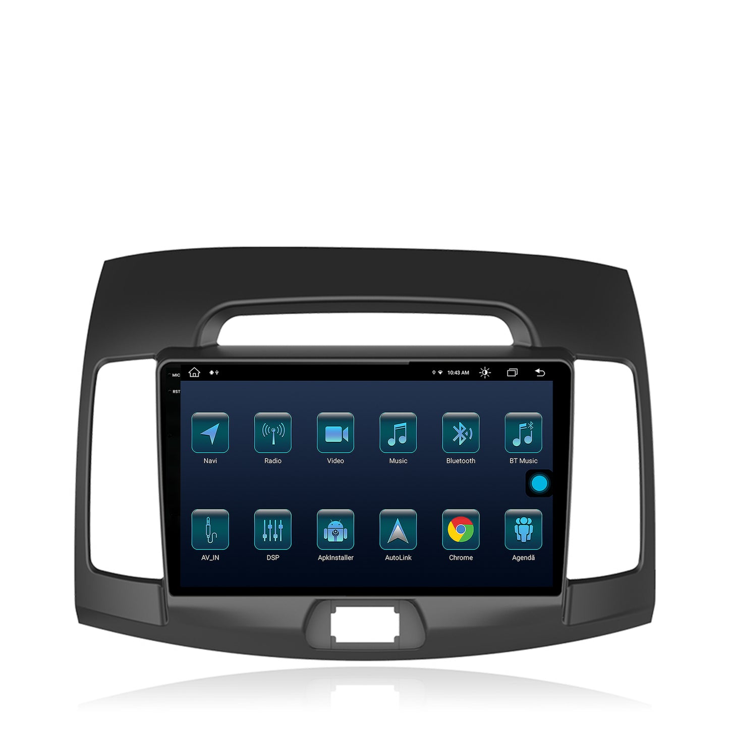 Navigatie Hyundai Elantra (2006-2011), Android, X-Octacore / 8GB RAM + 256GB ROM, 9.5 Inch - AD-BGX9008+AD-BGRKIT178